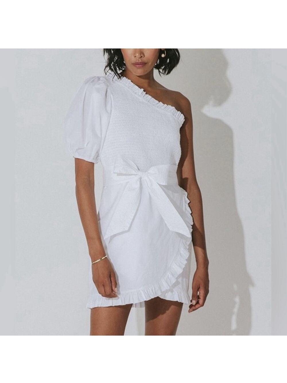 Cleobella Cassidy Mini Dress / White / Size Medium/ NWT